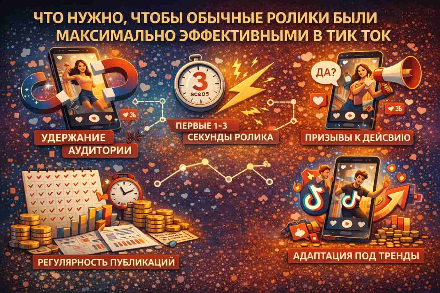 Продвижение роликов в Тик Ток Эффективный Тик Ток